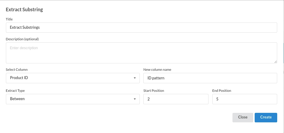 Extract Substrings