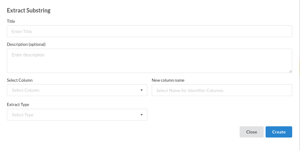 Extract Substrings