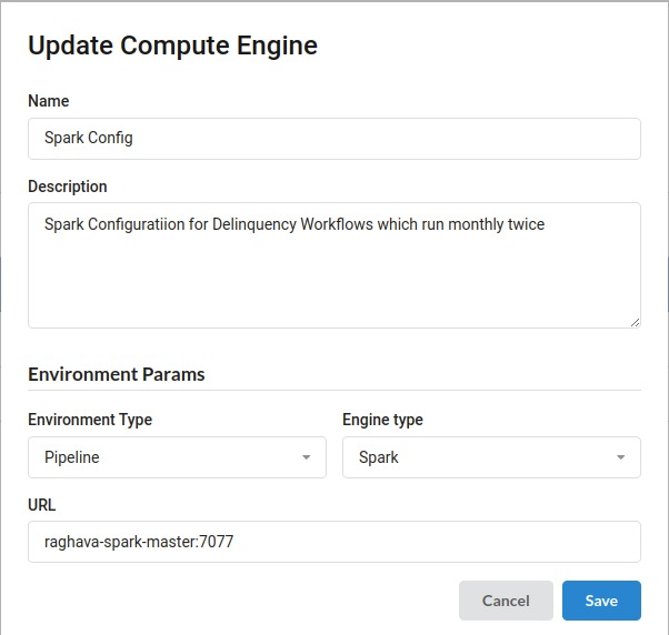 datasets section