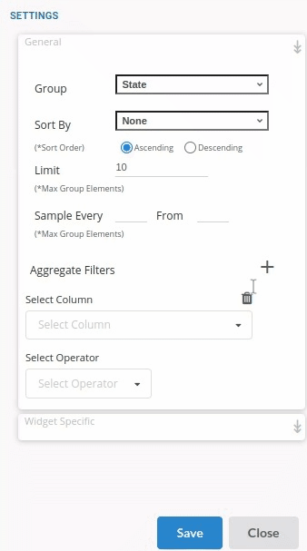 Line plus bar Chart | Xceed Analytics Documentation